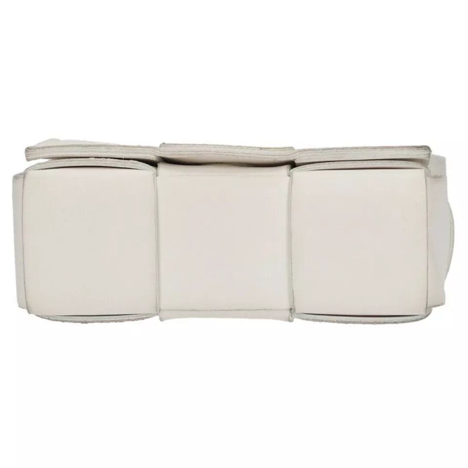 Bottega Veneta o1loc1c0824 Size: OS / Leather Cross-Body Mini Bag in White Size ONE SIZE - 4 Thumbnail