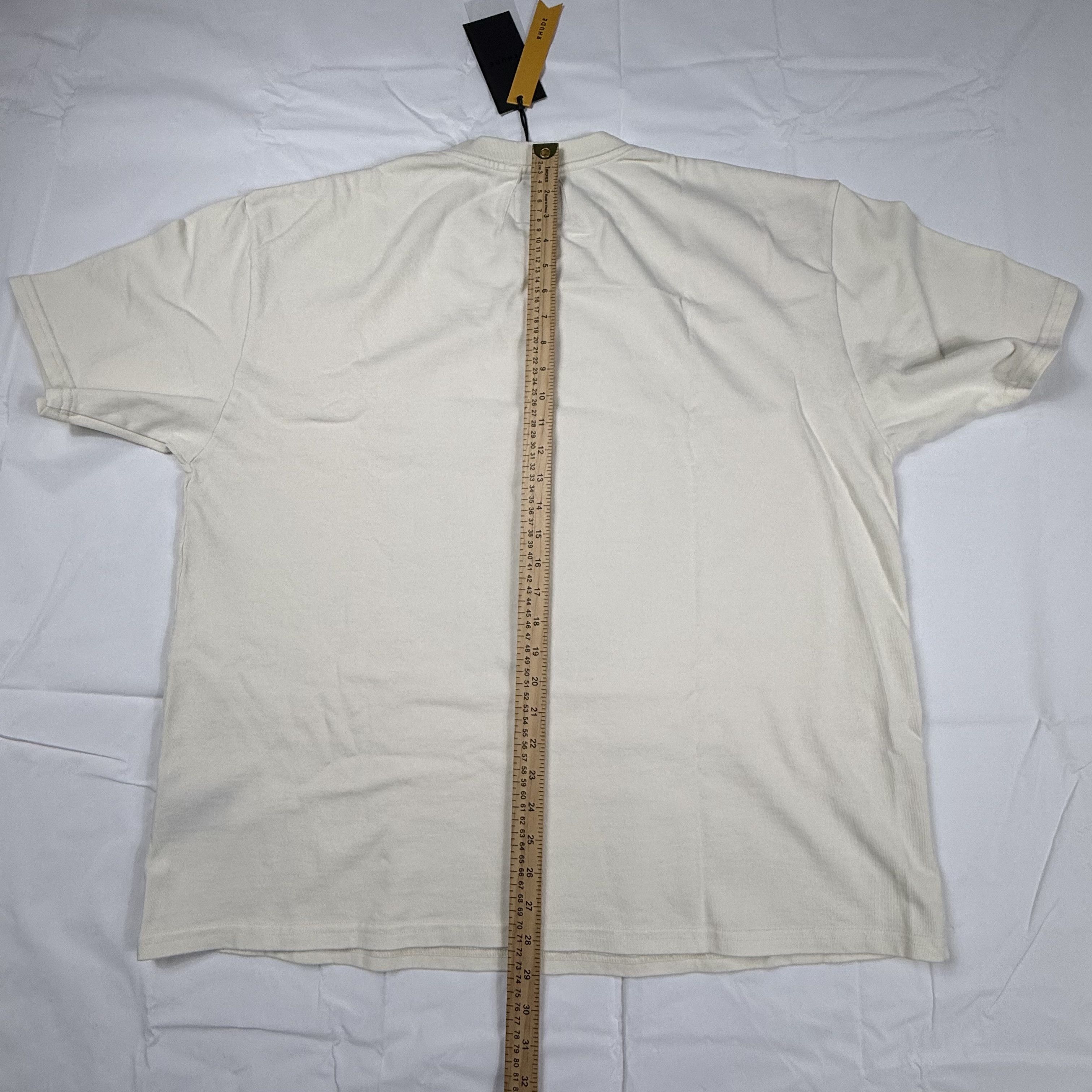 Rhude Rhude Chateau Rhude Wine Graphic T-Shirt Cream XL Size US XL / EU 56 / 4 - 8 Thumbnail