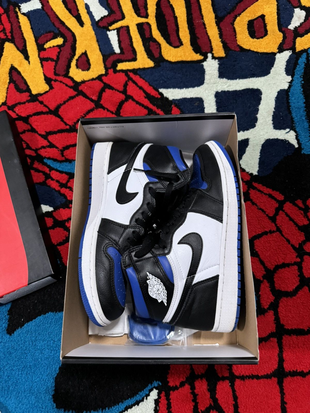 Jordan Brand Jordan 1 Royal Toe Size US 8.5 / EU 41-42 - 2 Thumbnail