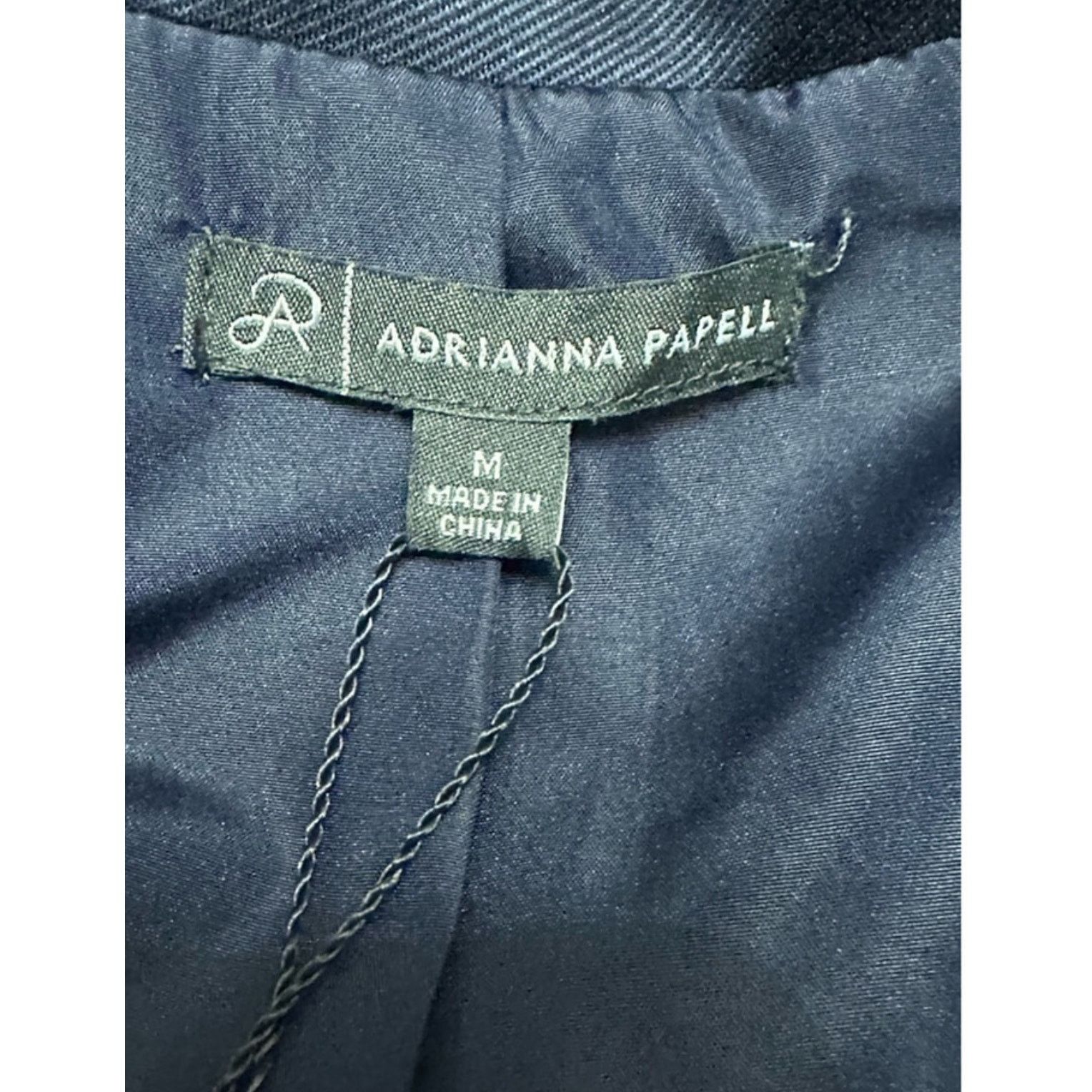 Adrianna Papell Adrianna Papell Women's Open Front Trench Jacket Blue M NWT Size M / US 6-8 / IT 42-44 - 9 Thumbnail