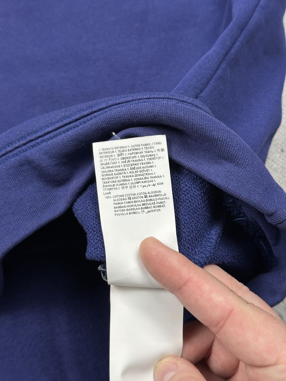 Versace Vintage Versace Blue Purple Sweatshirt Medusa Logo Crewneck Size US L / EU 52-54 / 3 - 11 Thumbnail