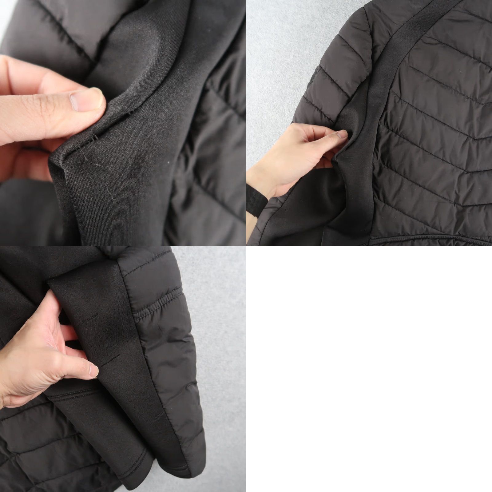 Vintage Bernardo Black Women Puffer Jacket Size L Large Size L / US 10 / IT 46 - 10 Thumbnail
