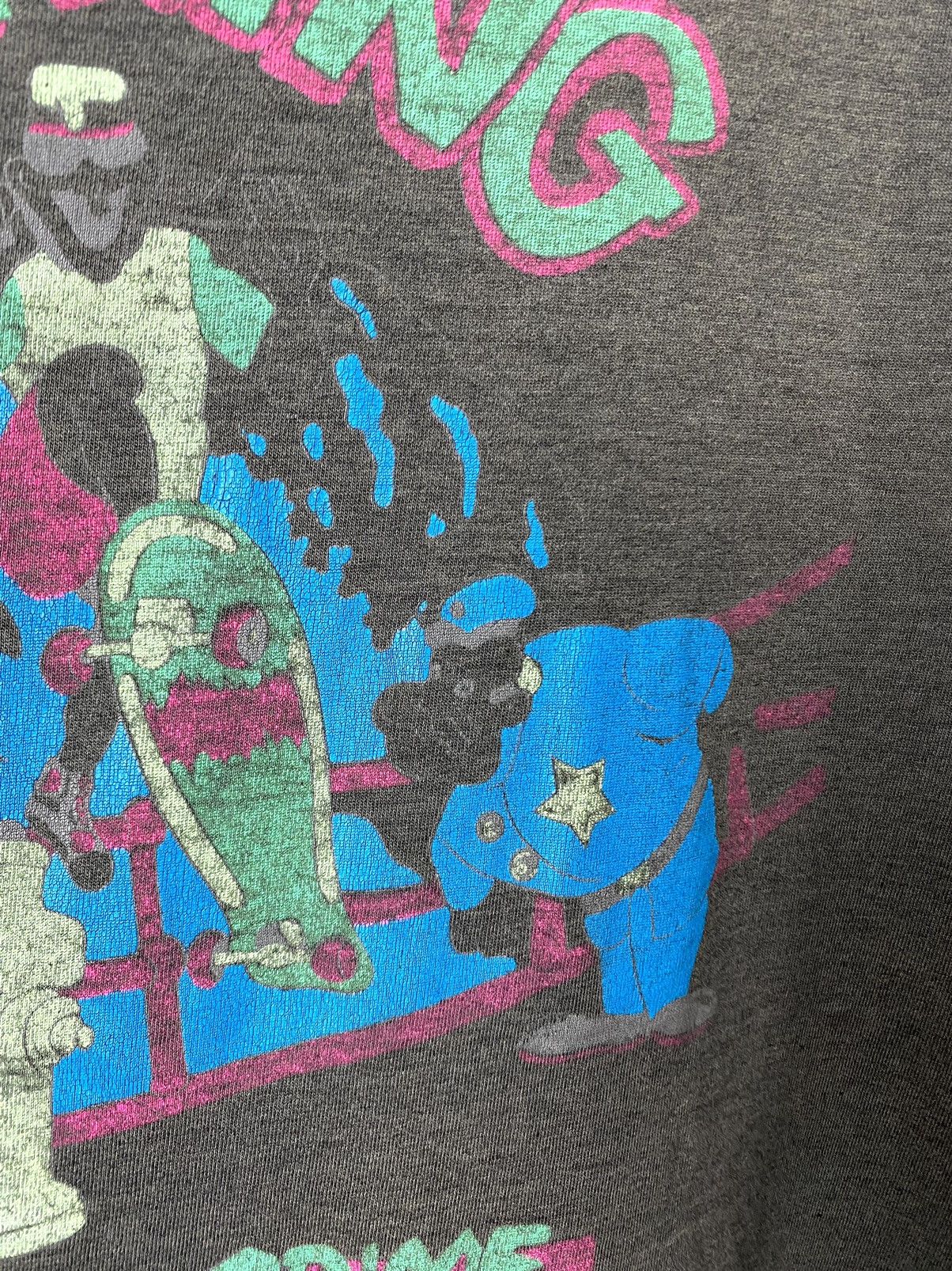 Japanese Brand 80’s Vintage Skating Is Not A Crime T Shirt Size US XL / EU 56 / 4 - 9 Thumbnail