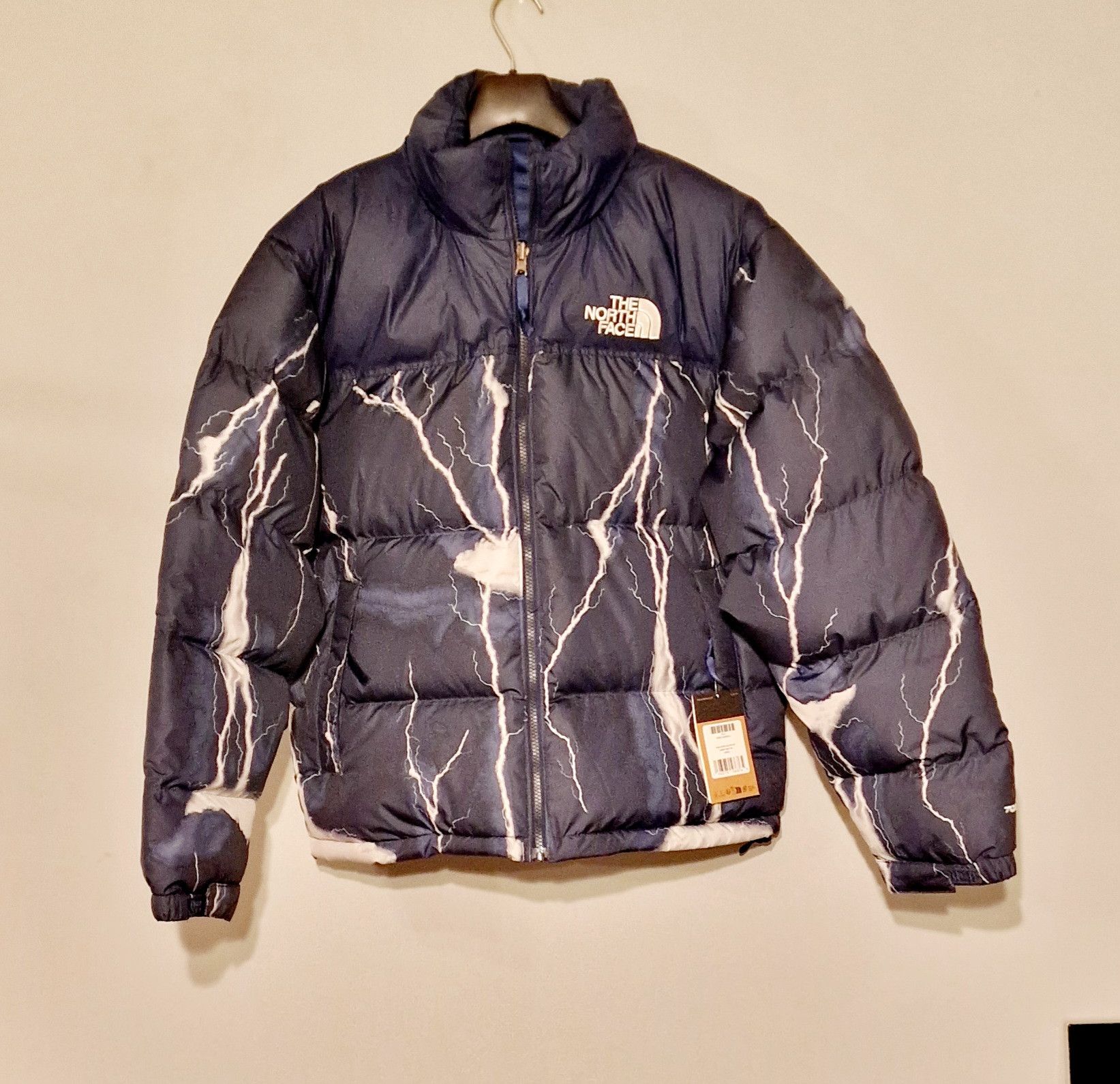 image of The North Face M96 Retro Nupste in Navy, Men's (Size Large)