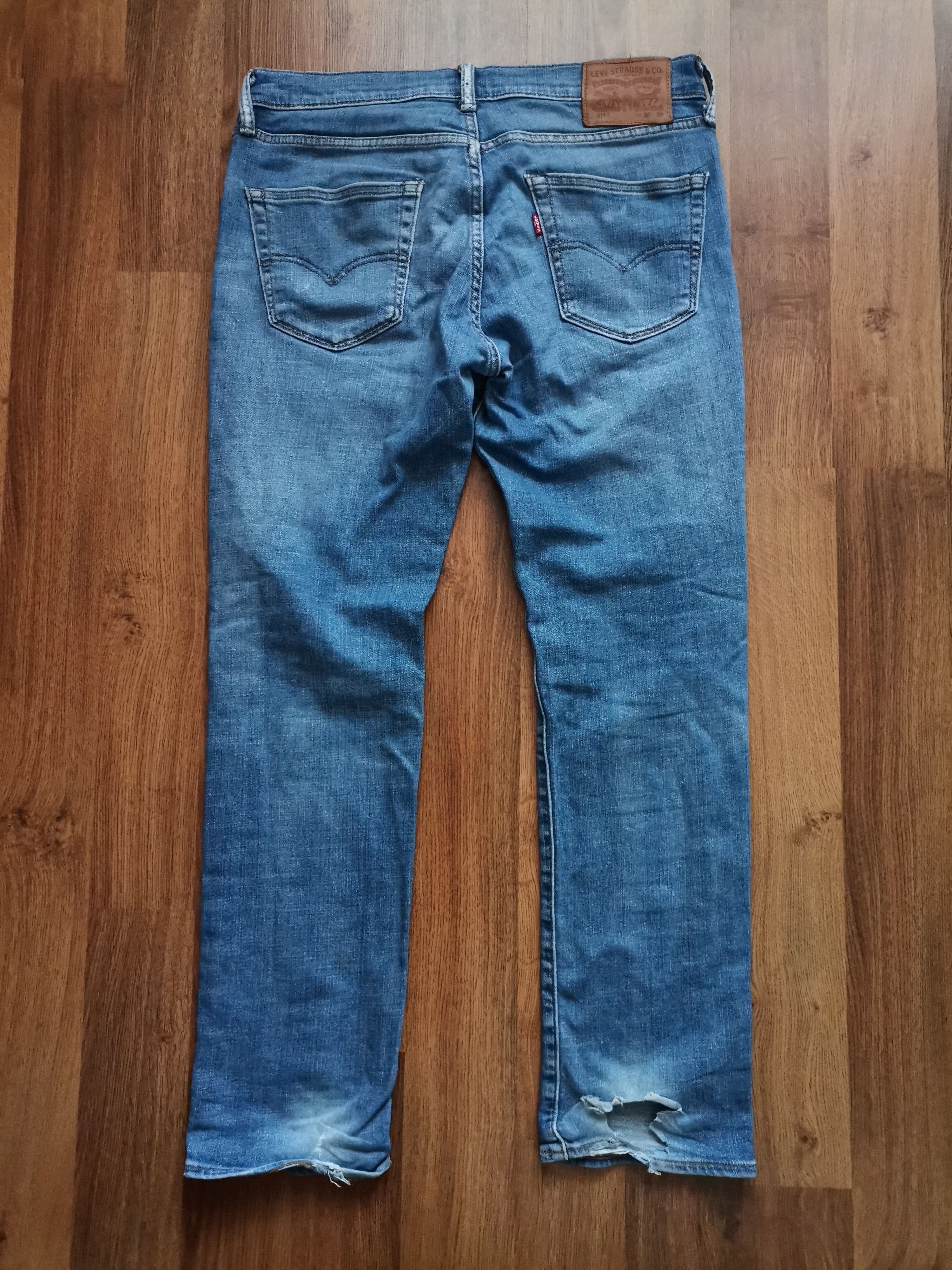 Levi's Levi's 511 Distressed Destroyed Jeans Size US 32 / EU 48 - 2 Thumbnail