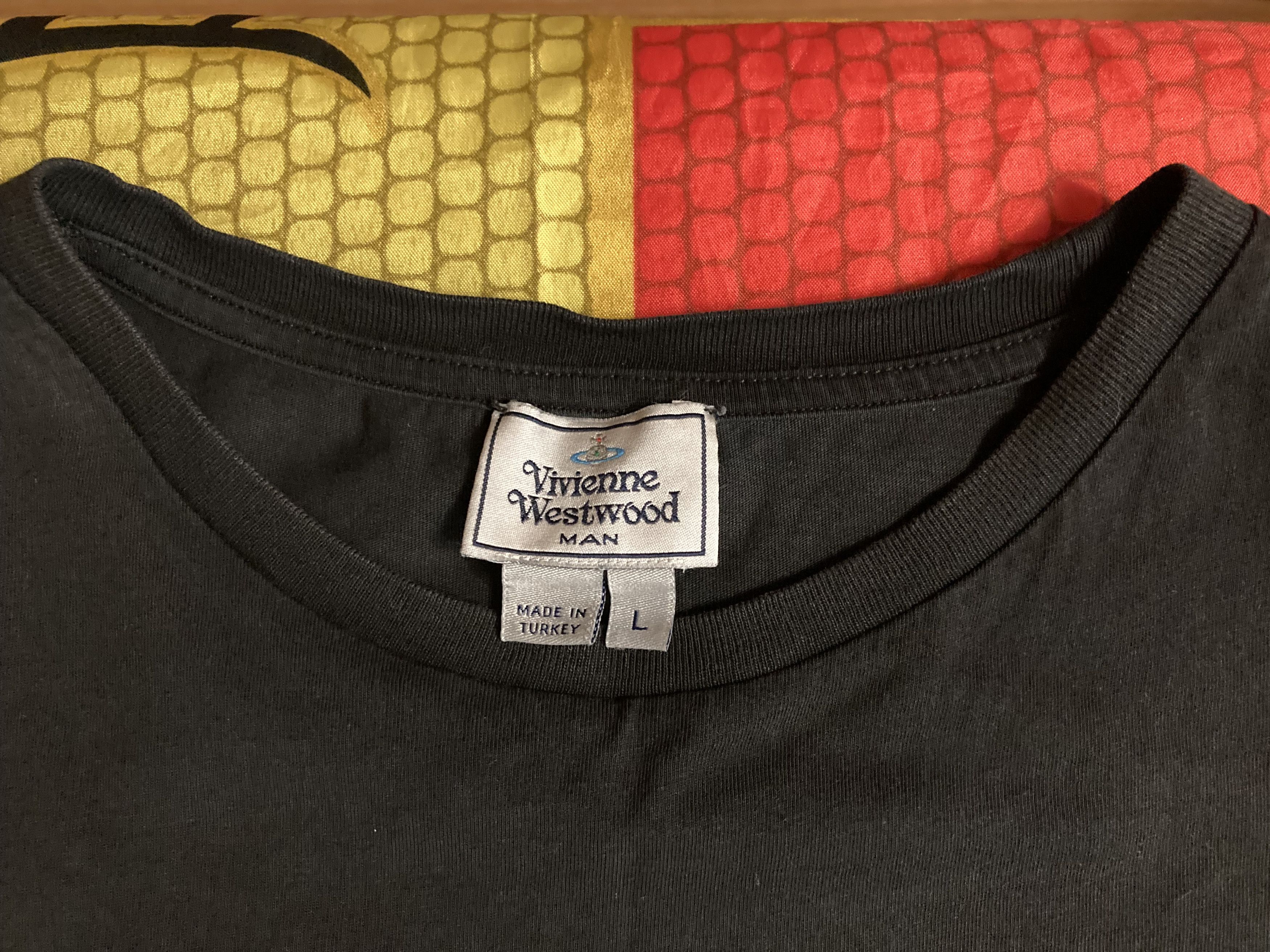 Vivienne Westwood Vivienne Westwood Embroidered orb logo Black T-Shirt Size US M / EU 48-50 / 2 - 3 Thumbnail