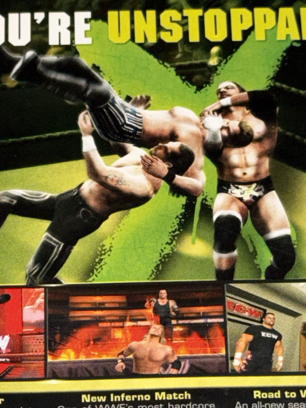 WWE Sony PlayStation 2 WWE Wrestling Smackdown Vs Raw 2009 Size ONE SIZE - 25 Thumbnail