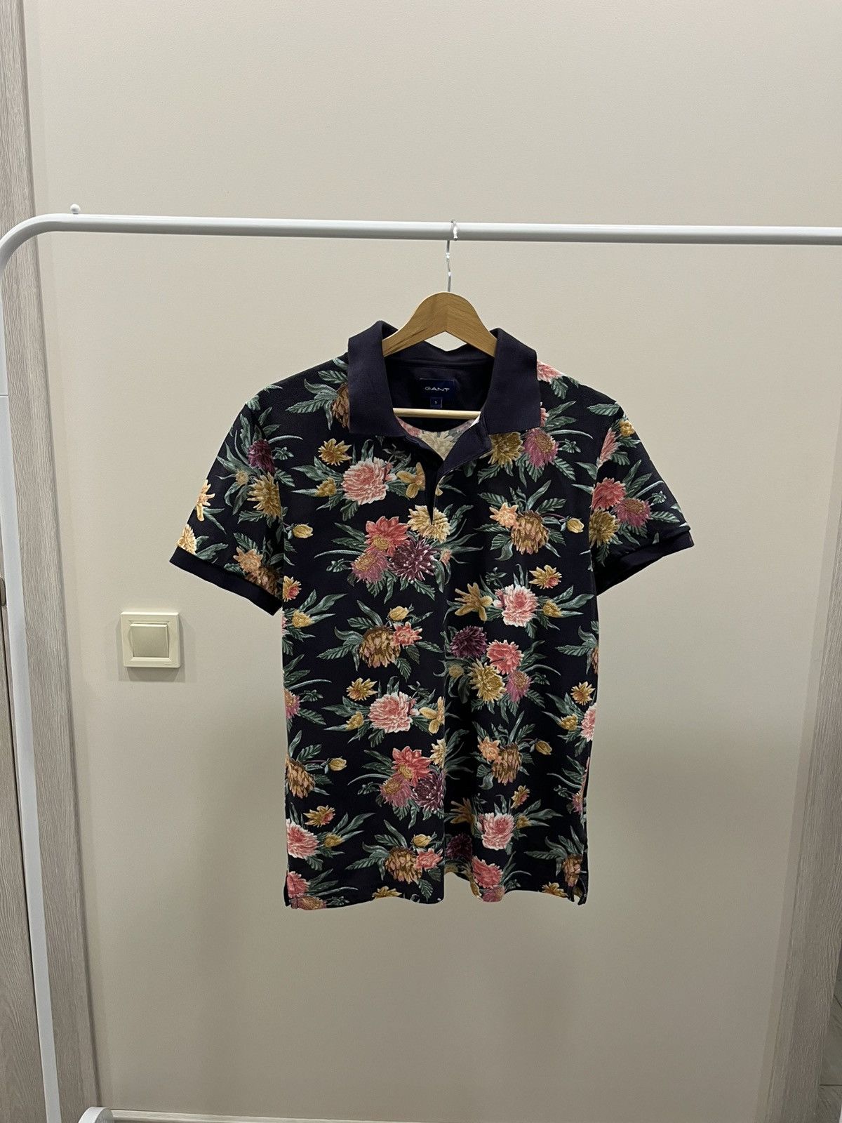 Gant Vintage 90s Y2K GANT Flowers USA Rugby Polo Shirt Large Size US S / EU 44-46 / 1 - 1 Thumbnail