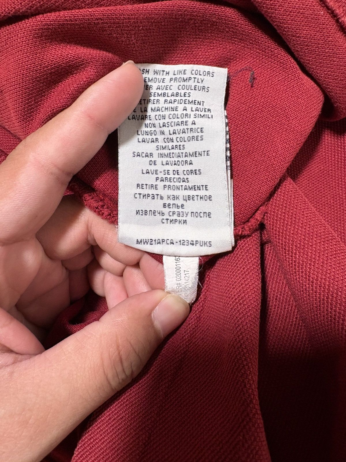 Polo Ralph Lauren VTG Polo Ralph Lauren Custom Fit Pique Polo Burgundy XL Size US XL / EU 56 / 4 - 10 Thumbnail