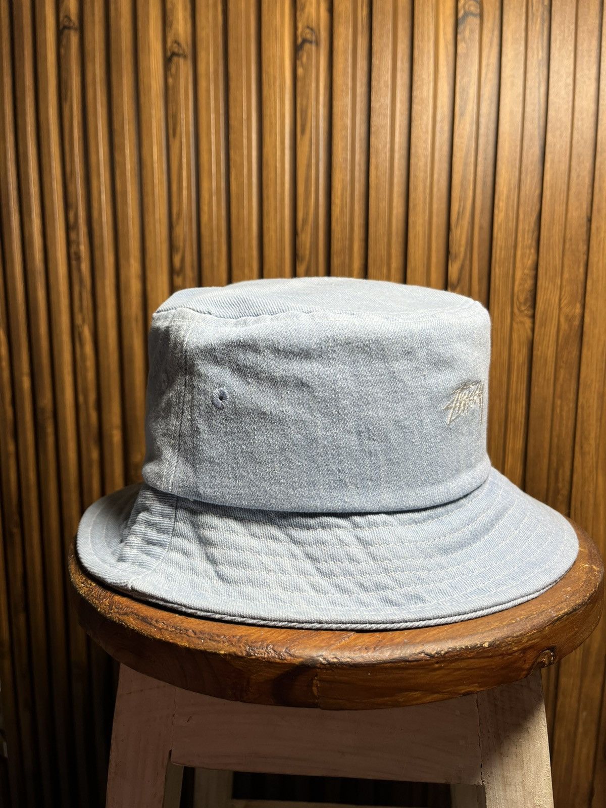 Stussy Stussy contrast stitch bucket hat Size ONE SIZE - 3 Thumbnail