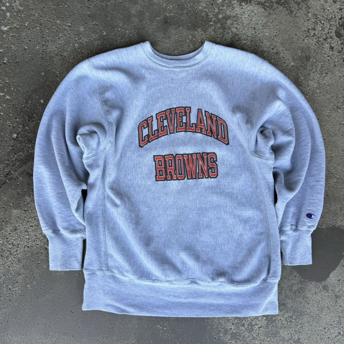 Champion × NFL × Vintage VINTAGE 80s CHAMPION CLEVELAND BROWNS NFL REVERSE WEAVE Size US XL / EU 56 / 4 - 6 Thumbnail