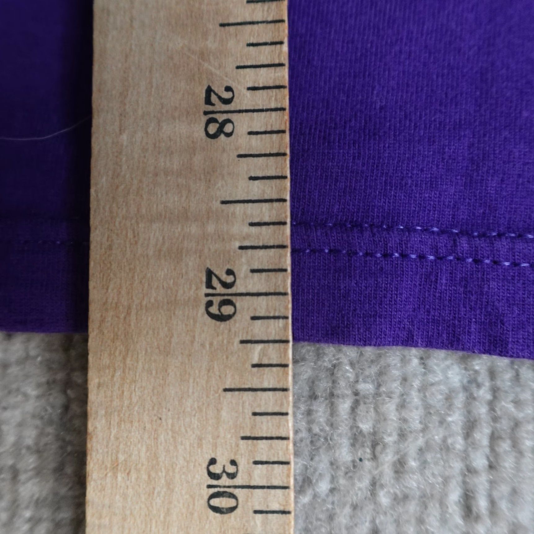 Vintage VINTAGE Oregon Shirt Large Purple 1992 Jerzees Made in USA Mens crew neck T-Shirt Short Sleeve USA theme Size US L / EU 52-54 / 3 - 3 Thumbnail