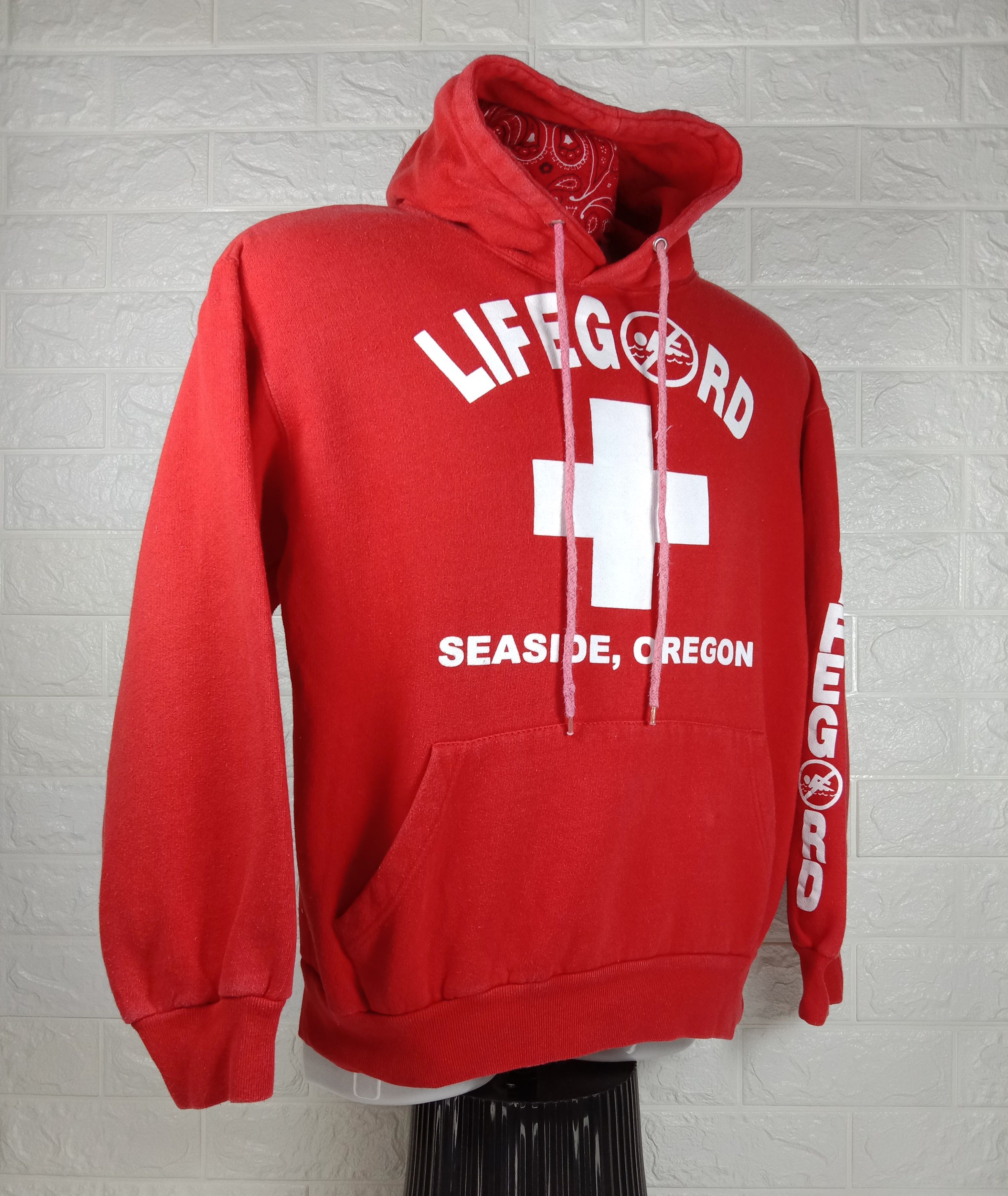 Vintage Vintage Lifeguard Seaside Oregon Hoodie Sweatshirt Size US S / EU 44-46 / 1 - 2 Thumbnail