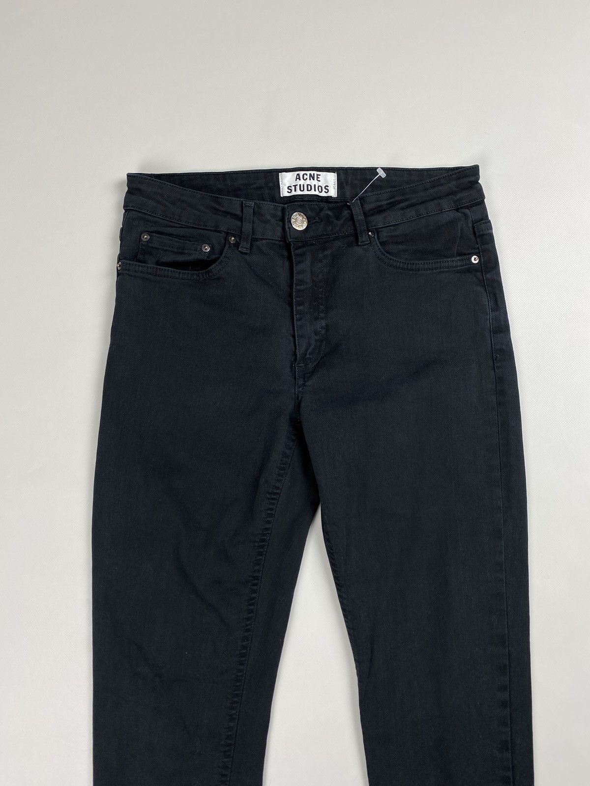 Acne Studios Acne Studios Skin 5 Lacey Black ladies jeans size 30 / 32 Size 30" / US 8 / IT 44 - 5 Thumbnail