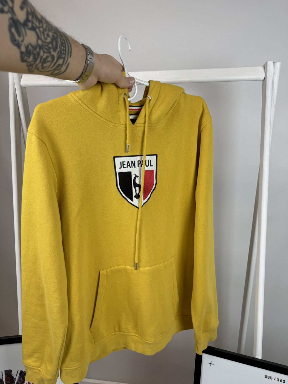 Jean Paul Gaultier Jean Paul Big Logo Florian Hoodie Size US M / EU 48-50 / 2 - 2 Thumbnail