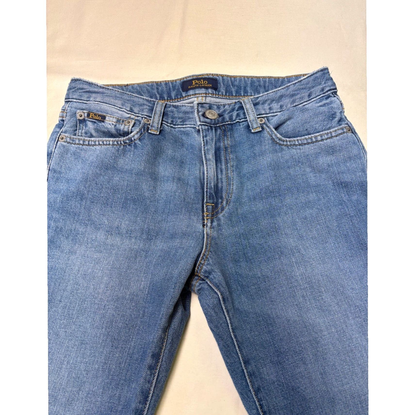 Polo Ralph Lauren Polo Ralph Lauren Slim Boyfriend Jeans Blue Embroidered Logo Women W28X26 Size 36" / US 14 / IT 50 - 3 Thumbnail