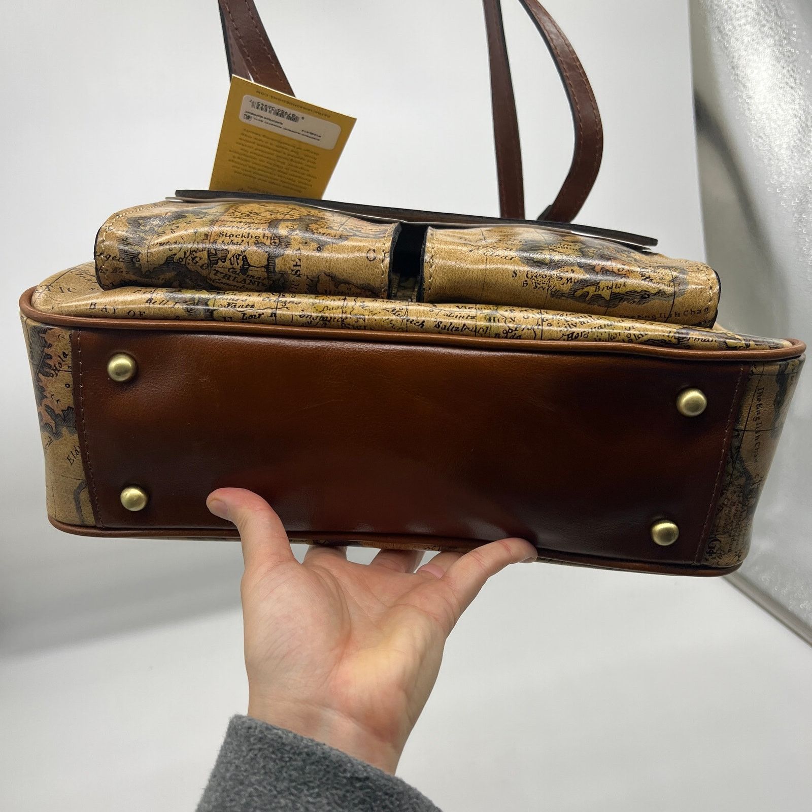 Other Patricia Nash Leather Rosetti Satchel Crossbody Size ONE SIZE - 8 Thumbnail