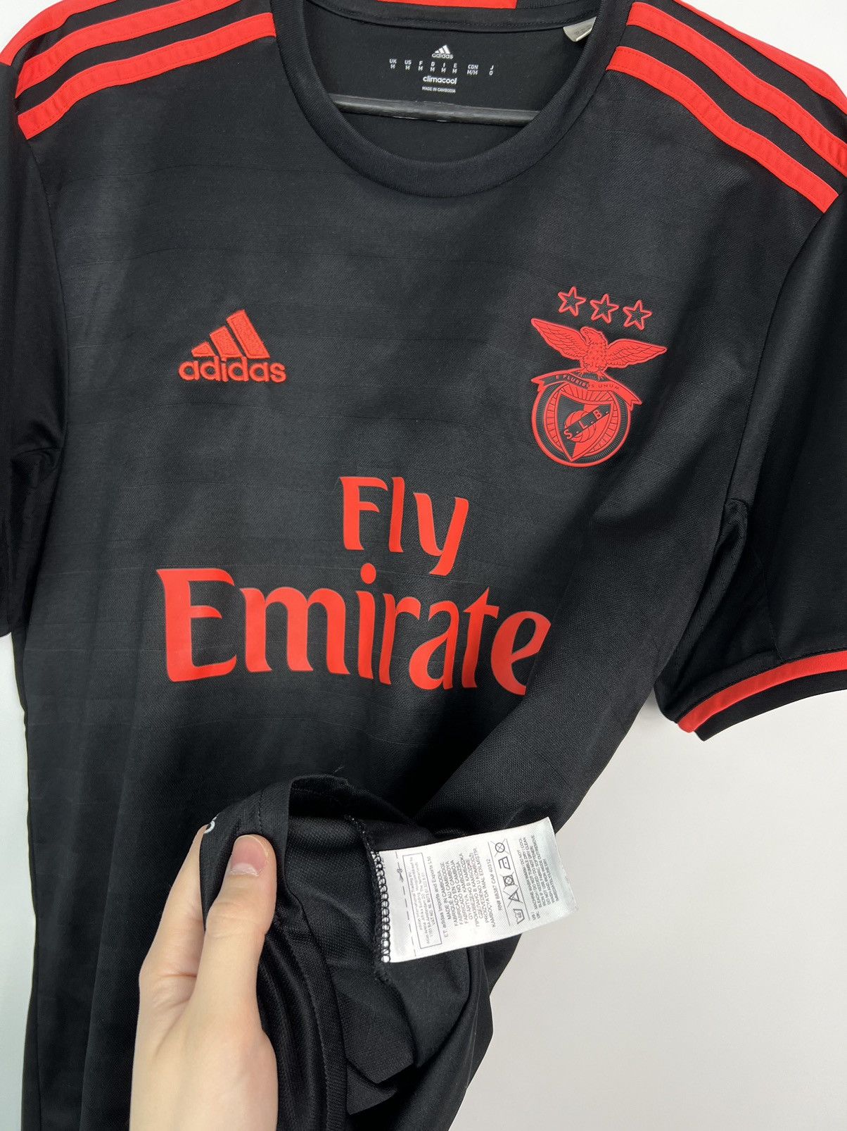 Adidas Adidas Benfica 2016/2017 Away Soccer Jersey Football Size US M / EU 48-50 / 2 - 3 Thumbnail