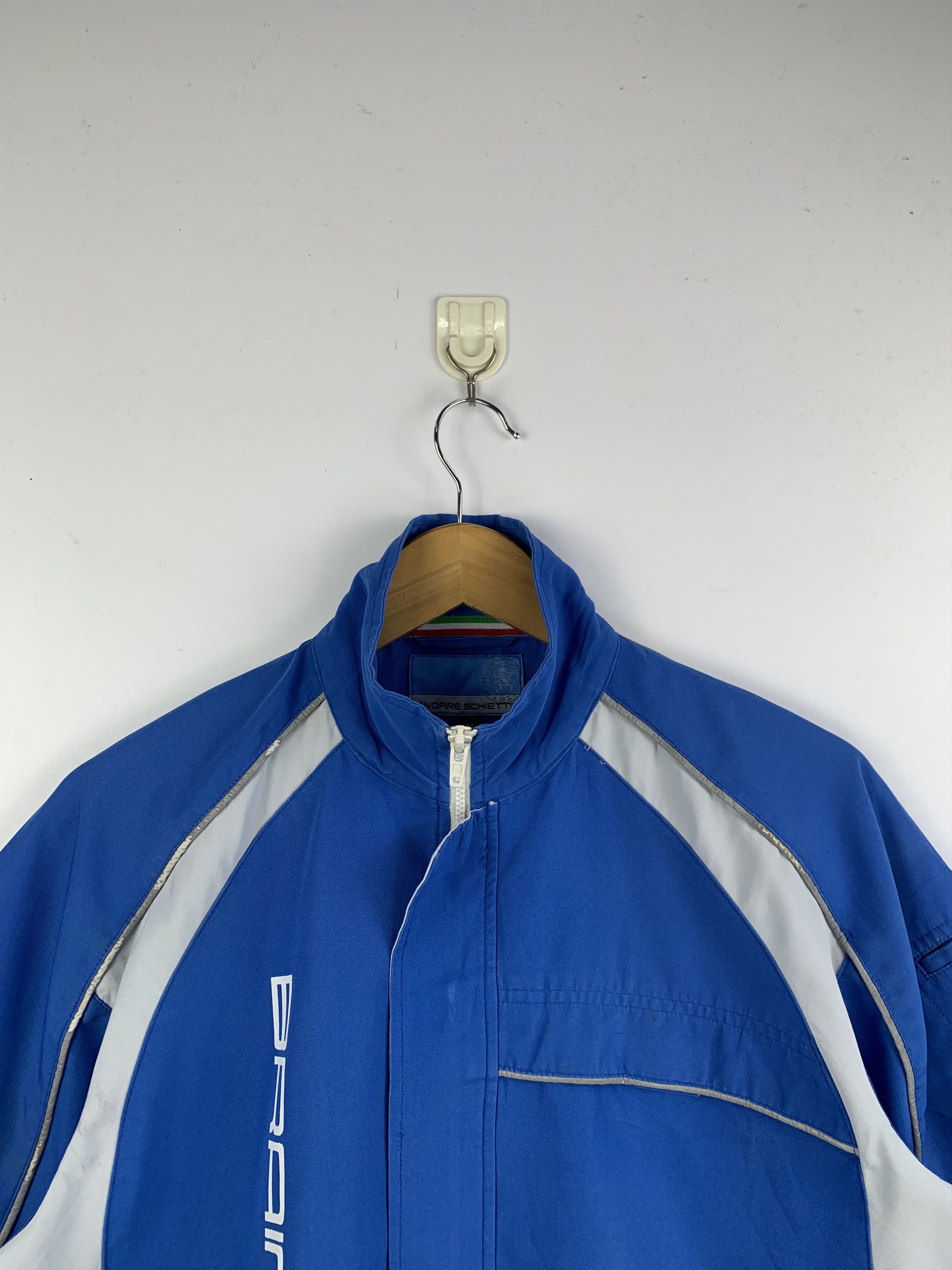 Japanese Brand Vintage Andare Schiettio Workwear Zipper Denim Jacket J1601 Size US M / EU 48-50 / 2 - 2 Thumbnail