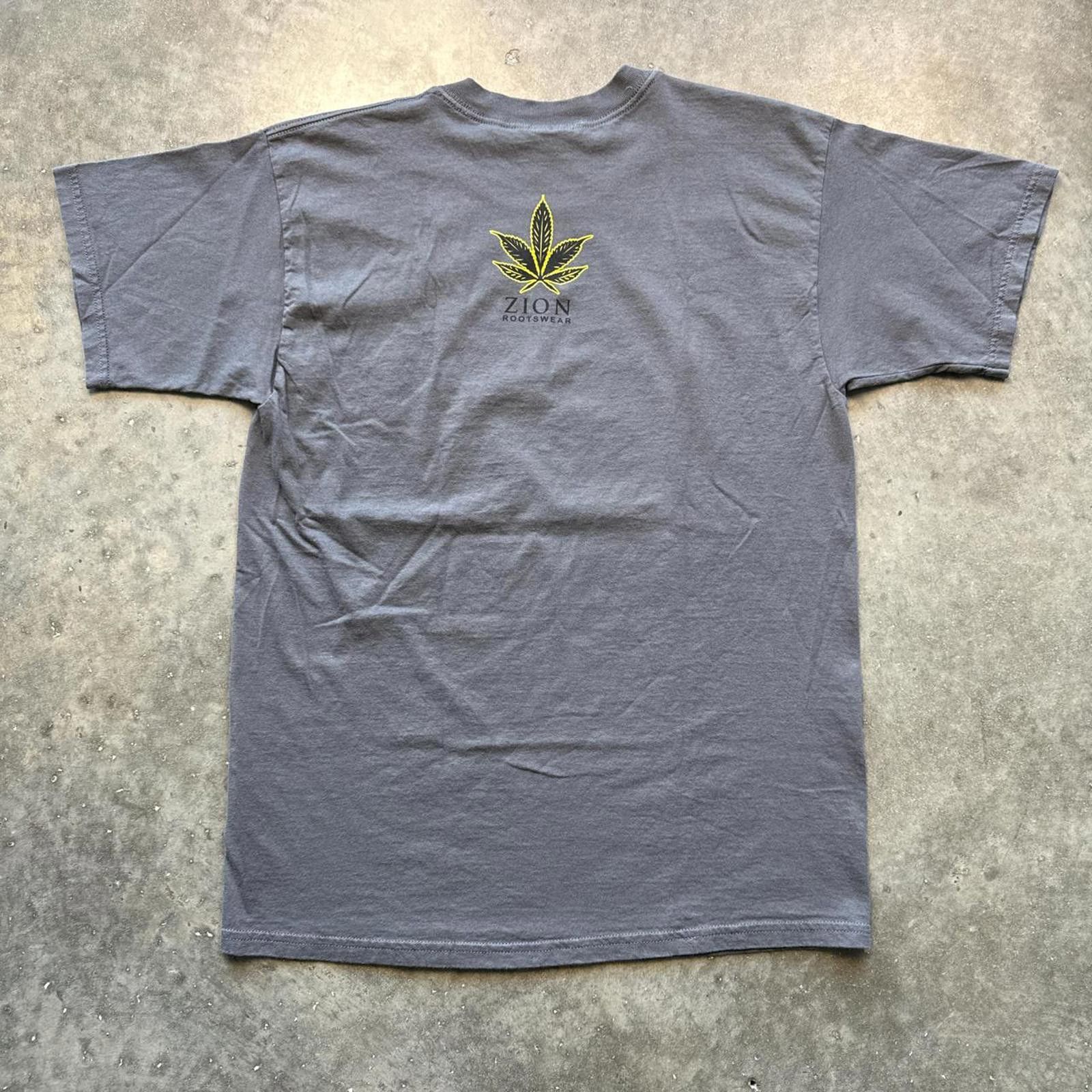 Other Herb Vintage 2000's Grey Zion Graphic T-Shirt Size US L / EU 52-54 / 3 - 2 Thumbnail