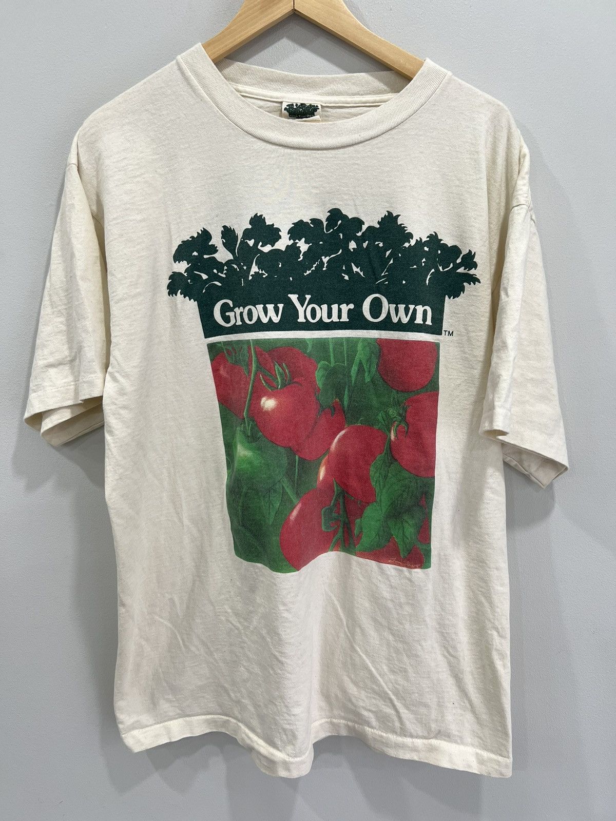 Vintage Vintage Grow Your Own Tomatoes Tee Shirt Size US XL / EU 56 / 4 - 1 Thumbnail