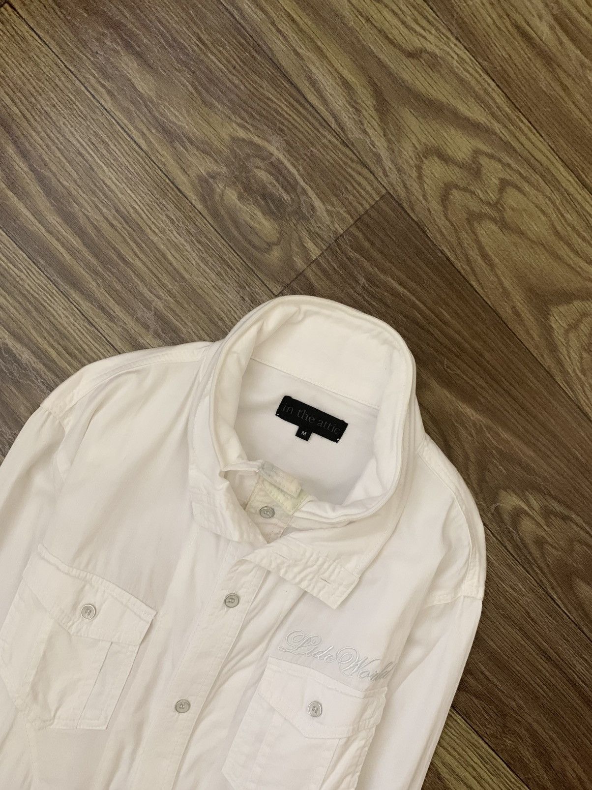 In The Attic Mens Shirt IN THE ATTIC Cotton Long Sleeve Size US M / EU 48-50 / 2 - 3 Thumbnail