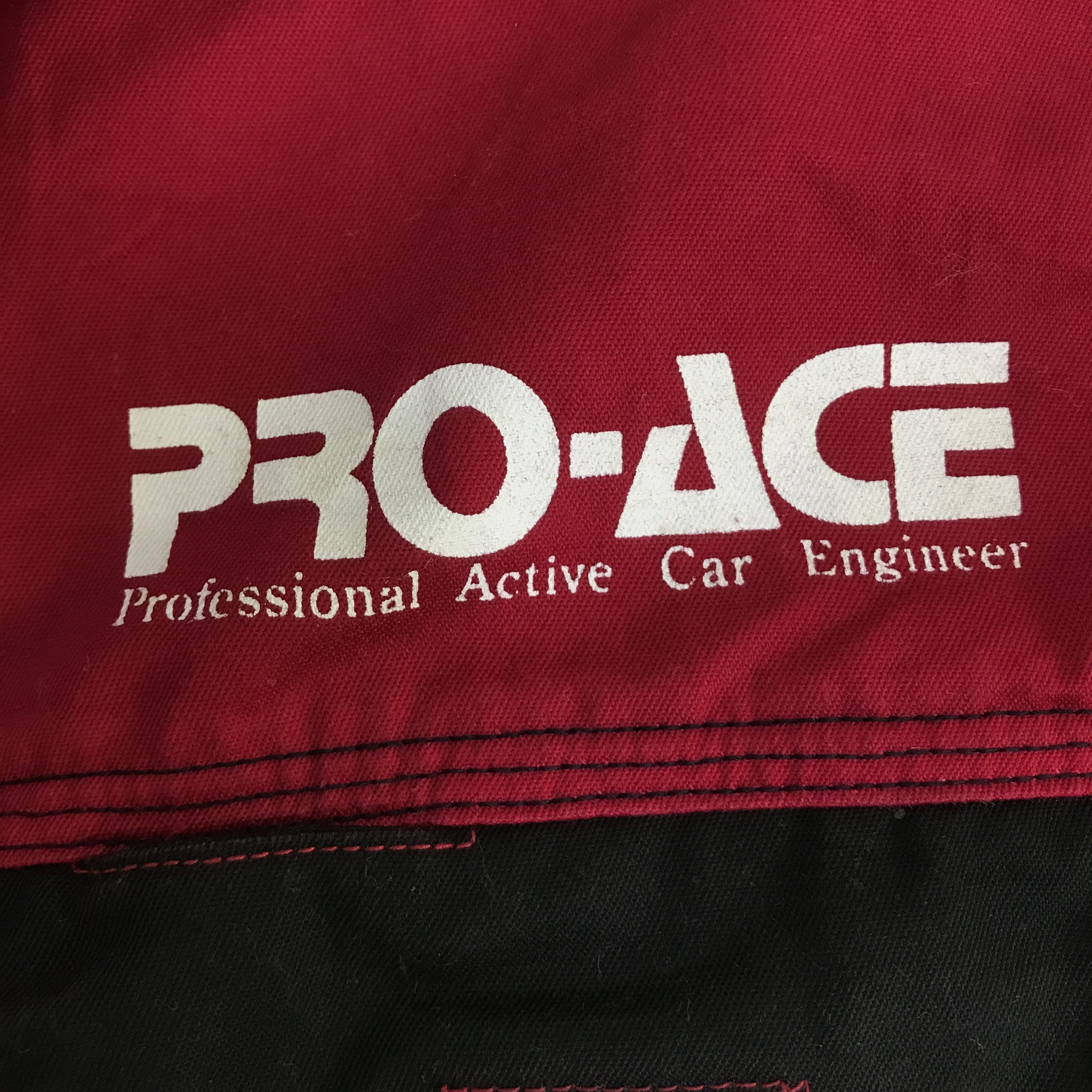 Japanese Brand JAPAN PRO-ACE RACING COVERALLS JACKET K104B1 Size US L / EU 52-54 / 3 - 14 Thumbnail