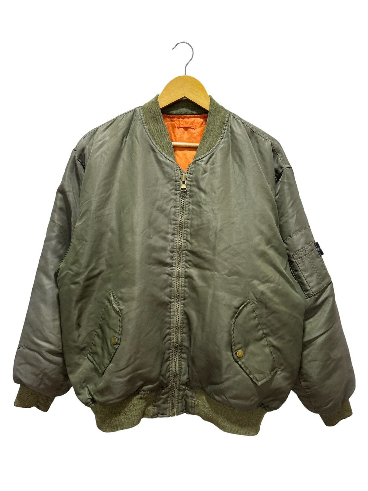 Vintage JAPANESE DESIGN KANYE STYLE BOMBER JACKET Size US L / EU 52-54 / 3 - 1 Thumbnail