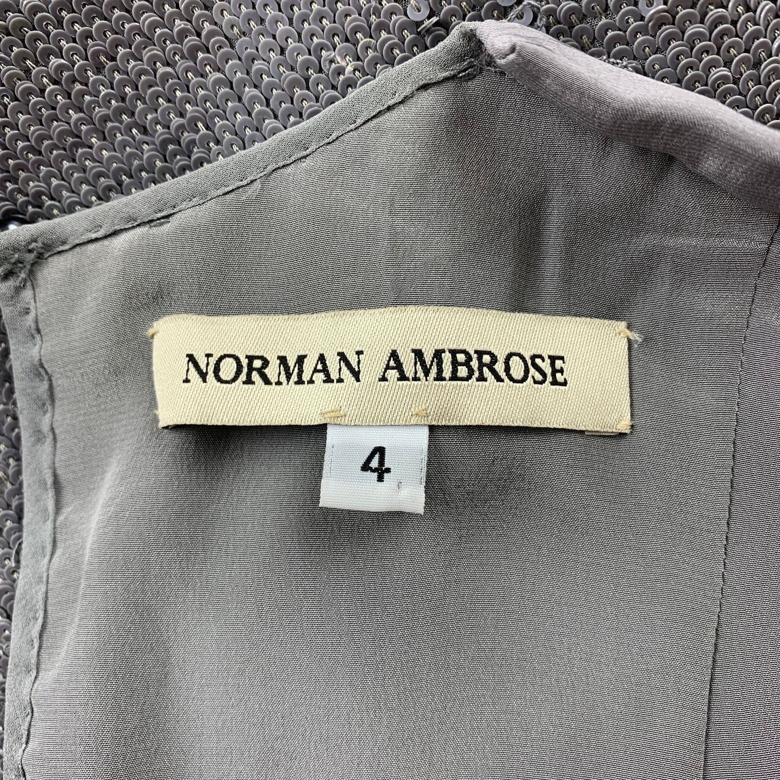 Other NORMAN AMBROSE Size 4 Mink Fur Panel Shift Cocktail Dress Size S / US 4 / IT 40 - 5 Thumbnail