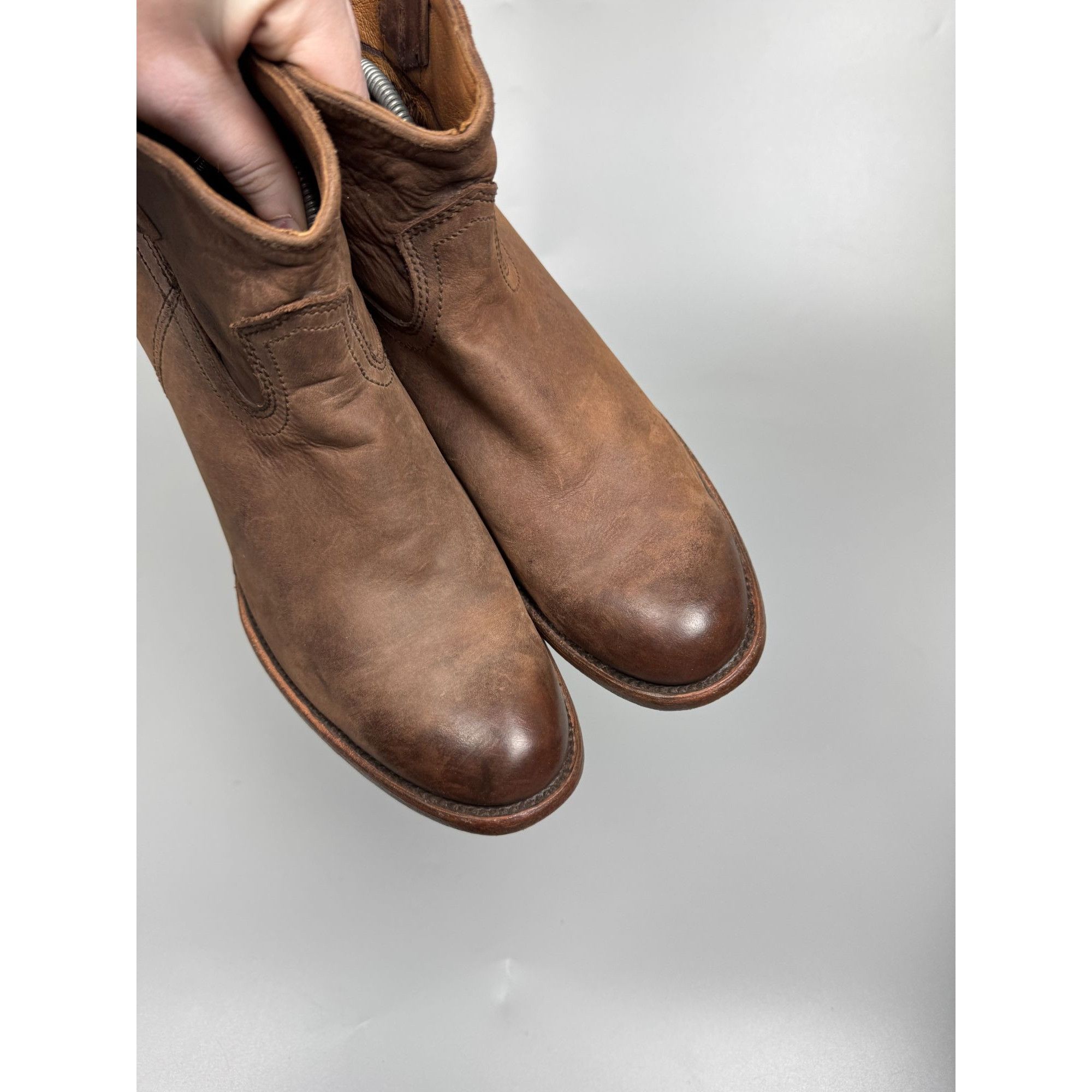 Cuadra Munderingskompagniet by Cuadra Nubuck Ankle Boots (Y1238) Size US 11 / IT 41 - 6 Thumbnail