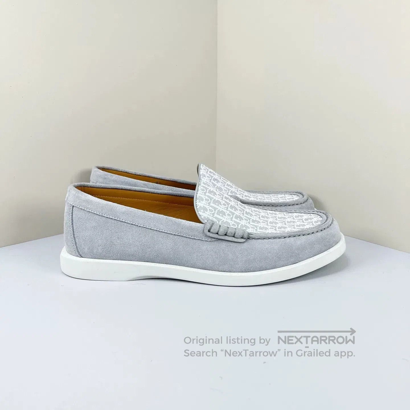 Dior gray dior granville casual loafers shoes. Size US 8 / EU 41 - 4 Thumbnail