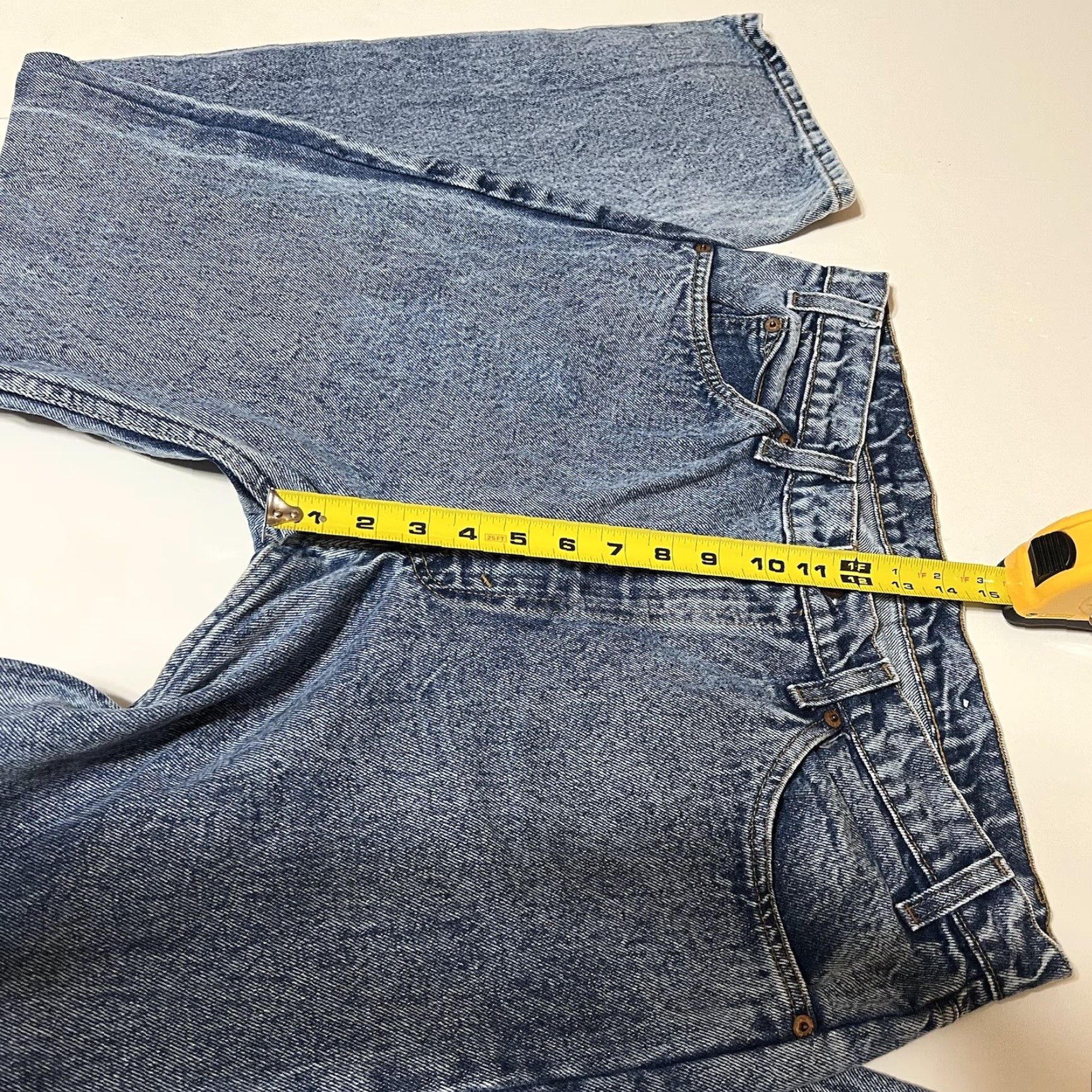 Levi's VINTAGE Levi's 20505-0217 Orange Tab Straight Jeans Tag 36x32 Measure 34x31 USA Size US 34 / EU 50 - 5 Thumbnail