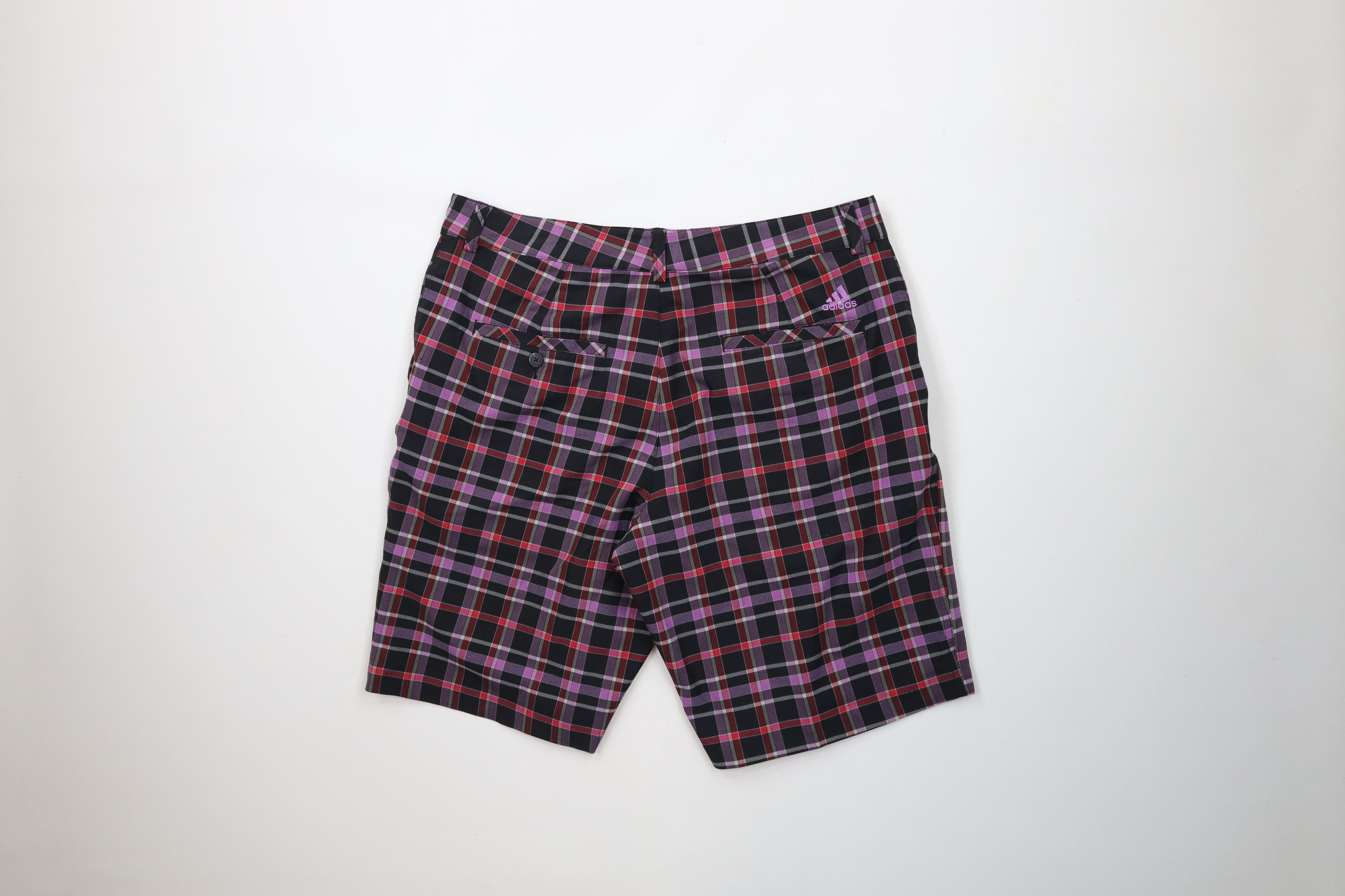 Adidas × Vintage Vintage Y2K Adidas Golf Front Golfing Chino Shorts Plaid Size US 34 / EU 50 - 7 Thumbnail