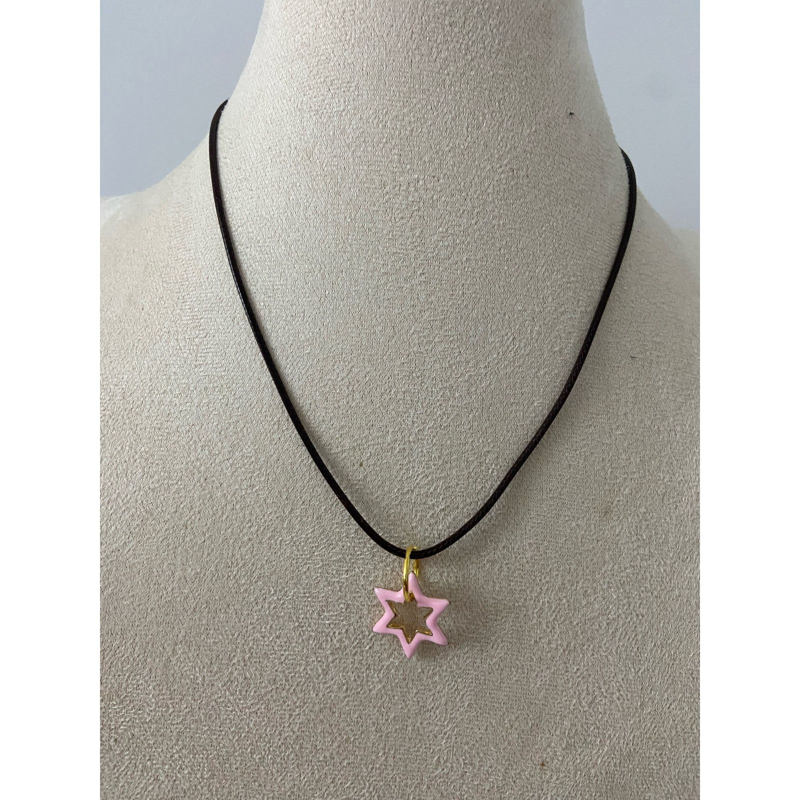 Handmade star of david necklace gold tone Size ONE SIZE - 1 Thumbnail