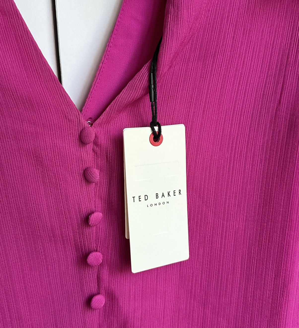 Ted Baker Ted Baker Pink Angel Sleeve Flare Mini Dress Size 3 BNWT Size M / US 6-8 / IT 42-44 - 7 Thumbnail