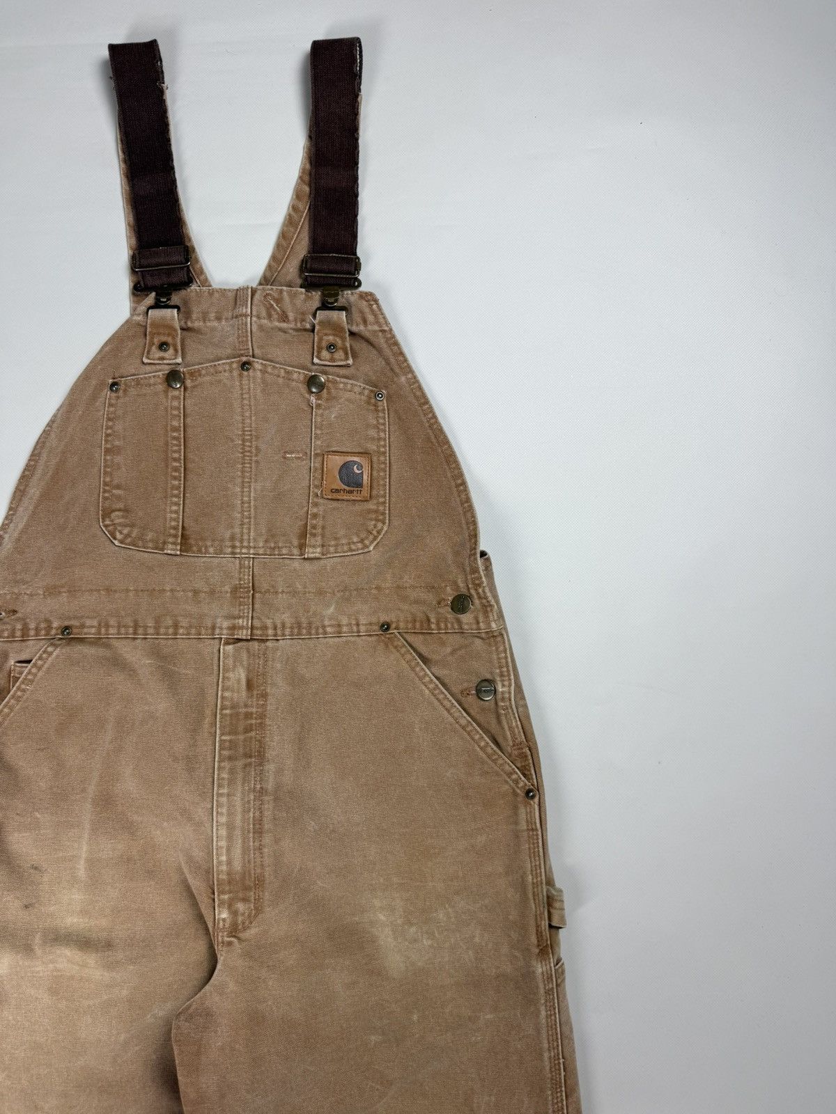 Carhartt Carhartt Men’s Workwear Canvas Coverall Jumpsuit Size 36 30 Size US 36 / EU 52 - 7 Thumbnail