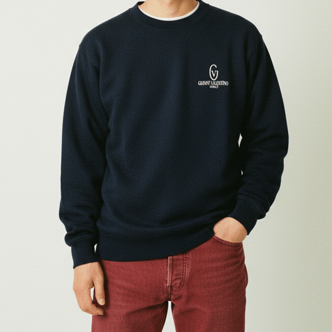 Gianni Valentino Vintage Gianni Valentino Sweatshirt Jumper Pullover Size US M / EU 48-50 / 2 - 1 Thumbnail