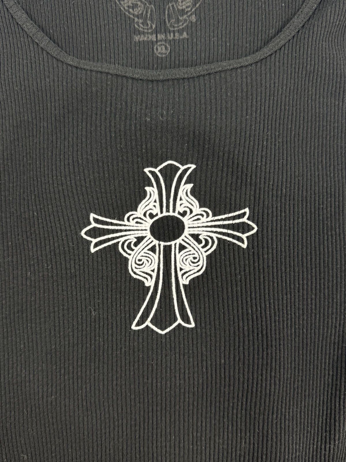 Chrome Hearts LOGO PRINT RIBBED TANK TOP Size US XL / EU 56 / 4 - 3 Thumbnail