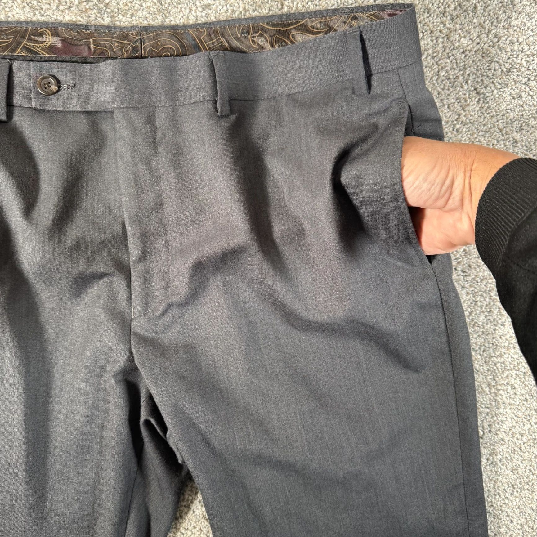 Ralph Lauren Lauren Ralph Lauren 36x29 Dress Pants Straight Leg Quiet Luxury Business Casual Size US 36 / EU 52 - 7 Thumbnail