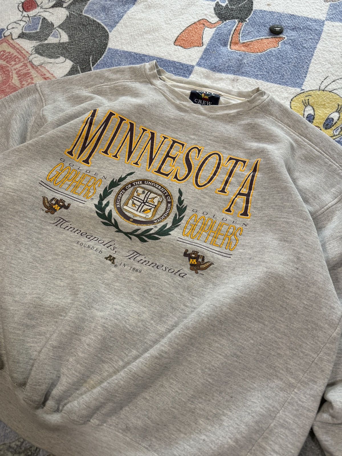 Vintage Vintage Minnesota gophers crewneck sweatshirt Size US XL / EU 56 / 4 - 2 Thumbnail