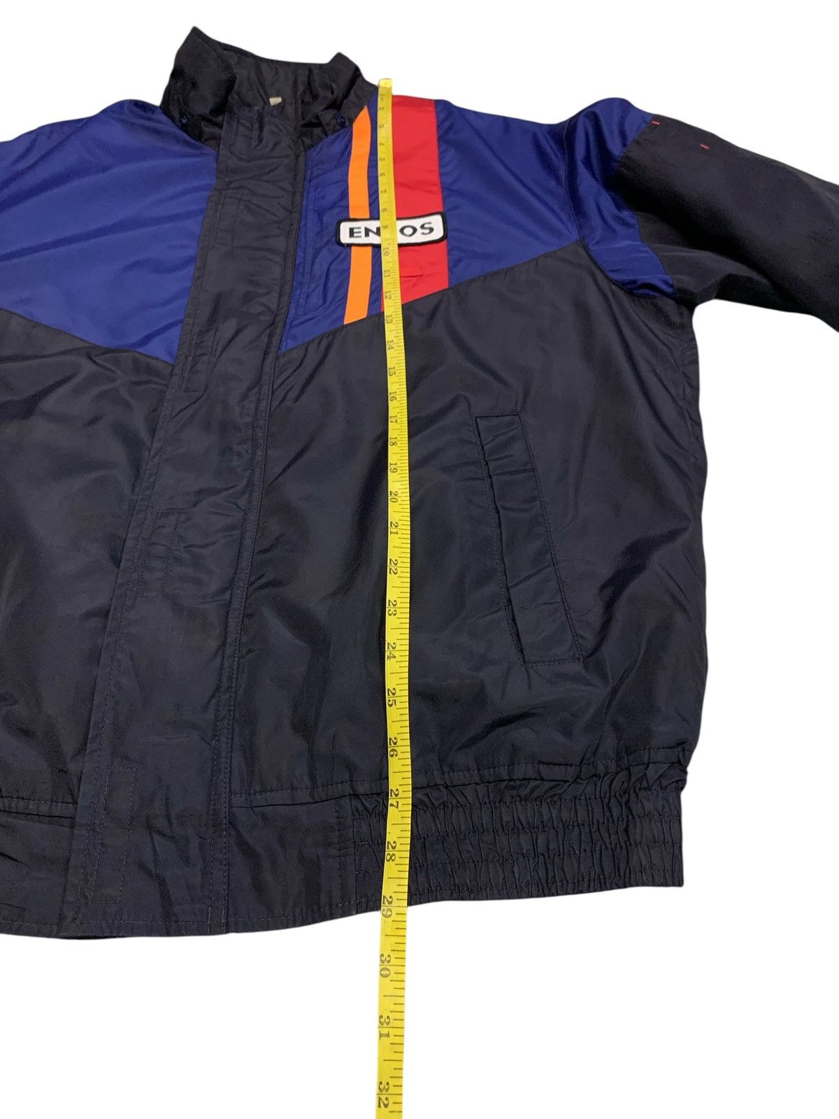 Vintage Vintage Y2K Eneos "Initial D" Zipper Down Windbreaker Jacket Size US XL / EU 56 / 4 - 11 Thumbnail