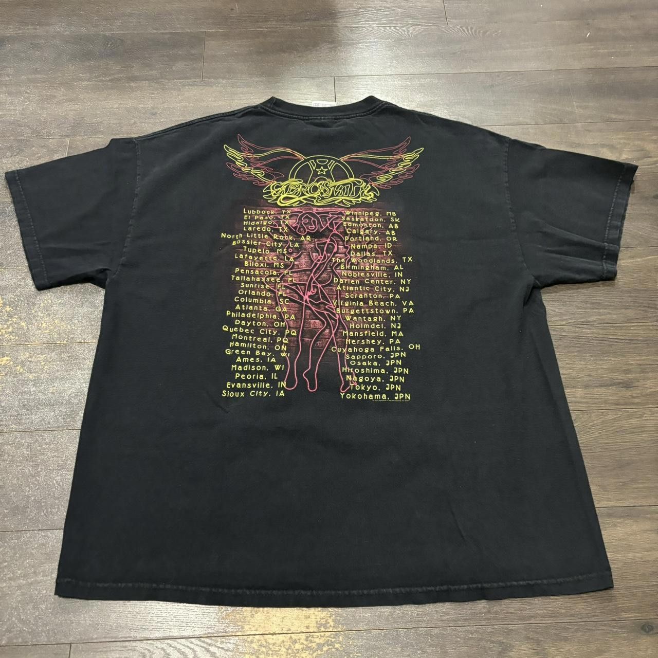 Designer vintage aerosmith honkin on bobo tour t shirt 2004 XXL Size US XXL / EU 58 / 5 - 4 Thumbnail