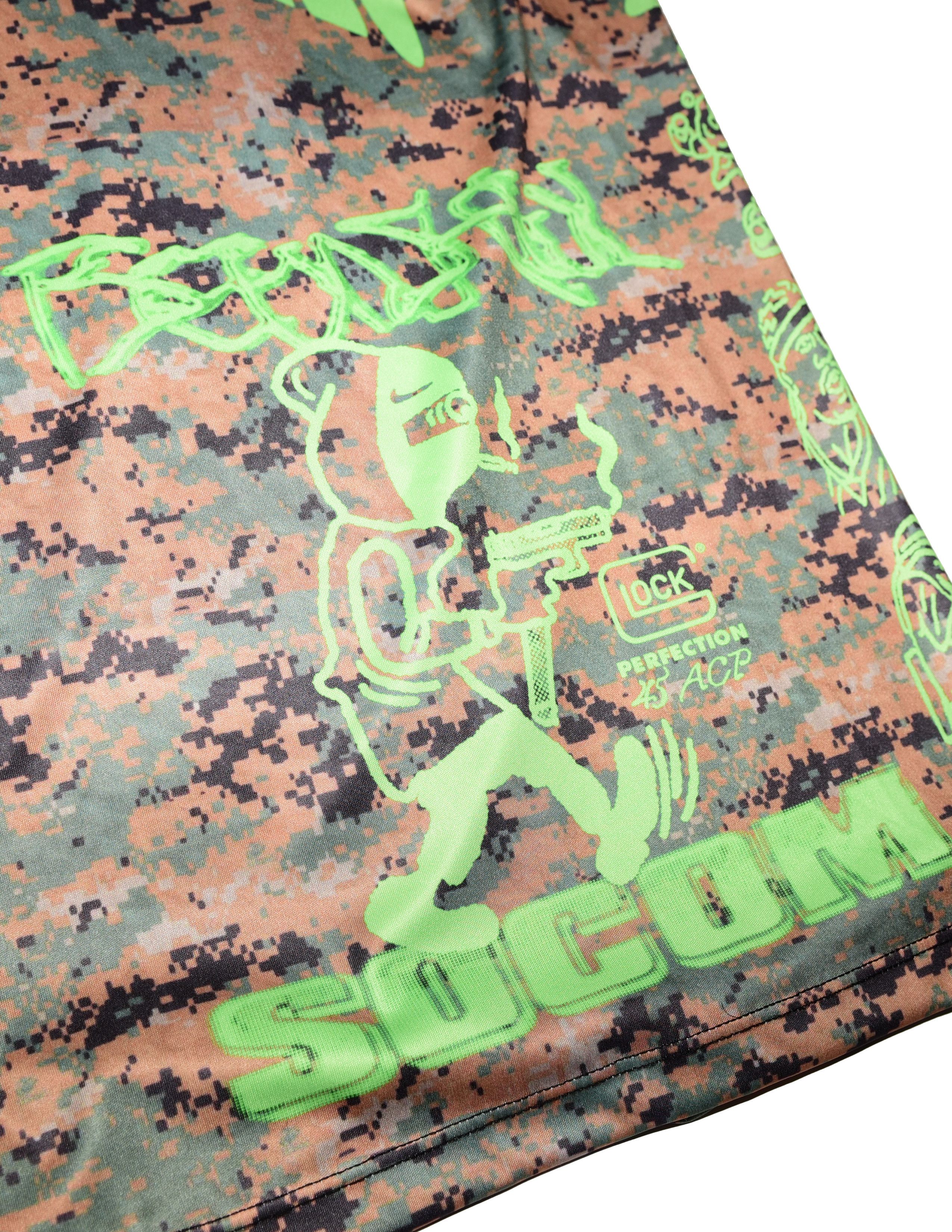 FUCT Beenshill Scout Sniper Digi Camo Basketball Shorts Size US 40 / EU 56 - 4 Thumbnail