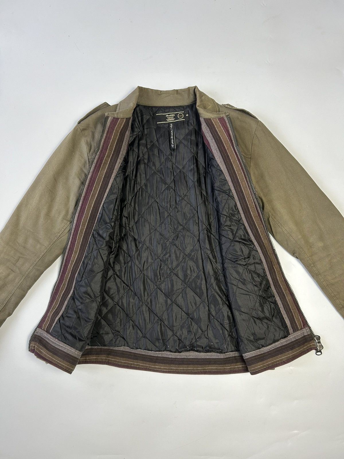 Japanese Brand BREATH MINT MULTI POCKET COTTON JACKET Size US XS / EU 42 / 0 - 2 Thumbnail