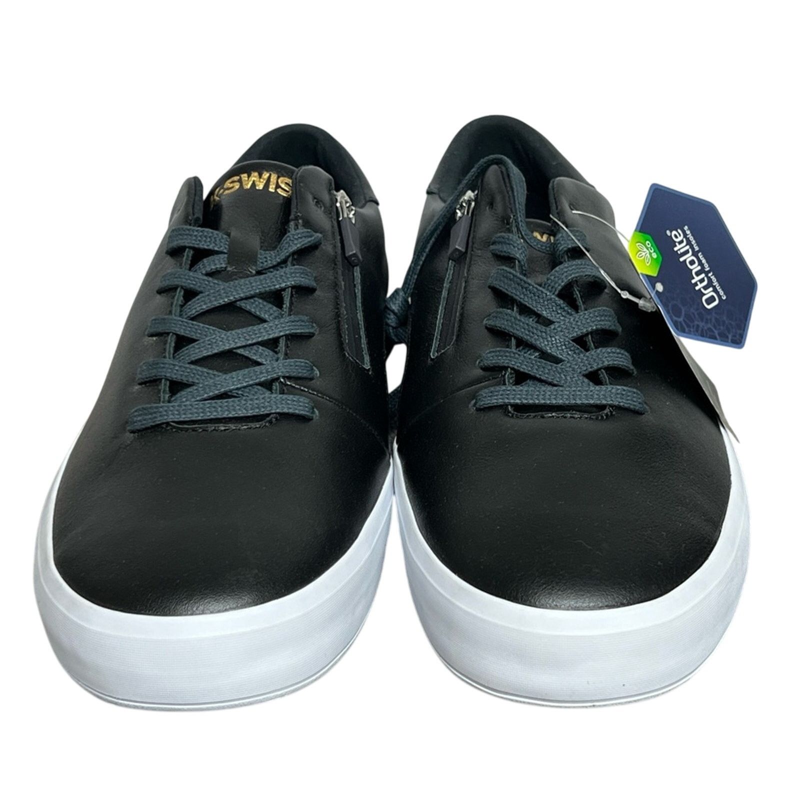 K-Swiss K-Swiss Men’s Court Pro Startup Low Risk Ortholite Black NWT Size US 11 / EU 44 - 4 Thumbnail