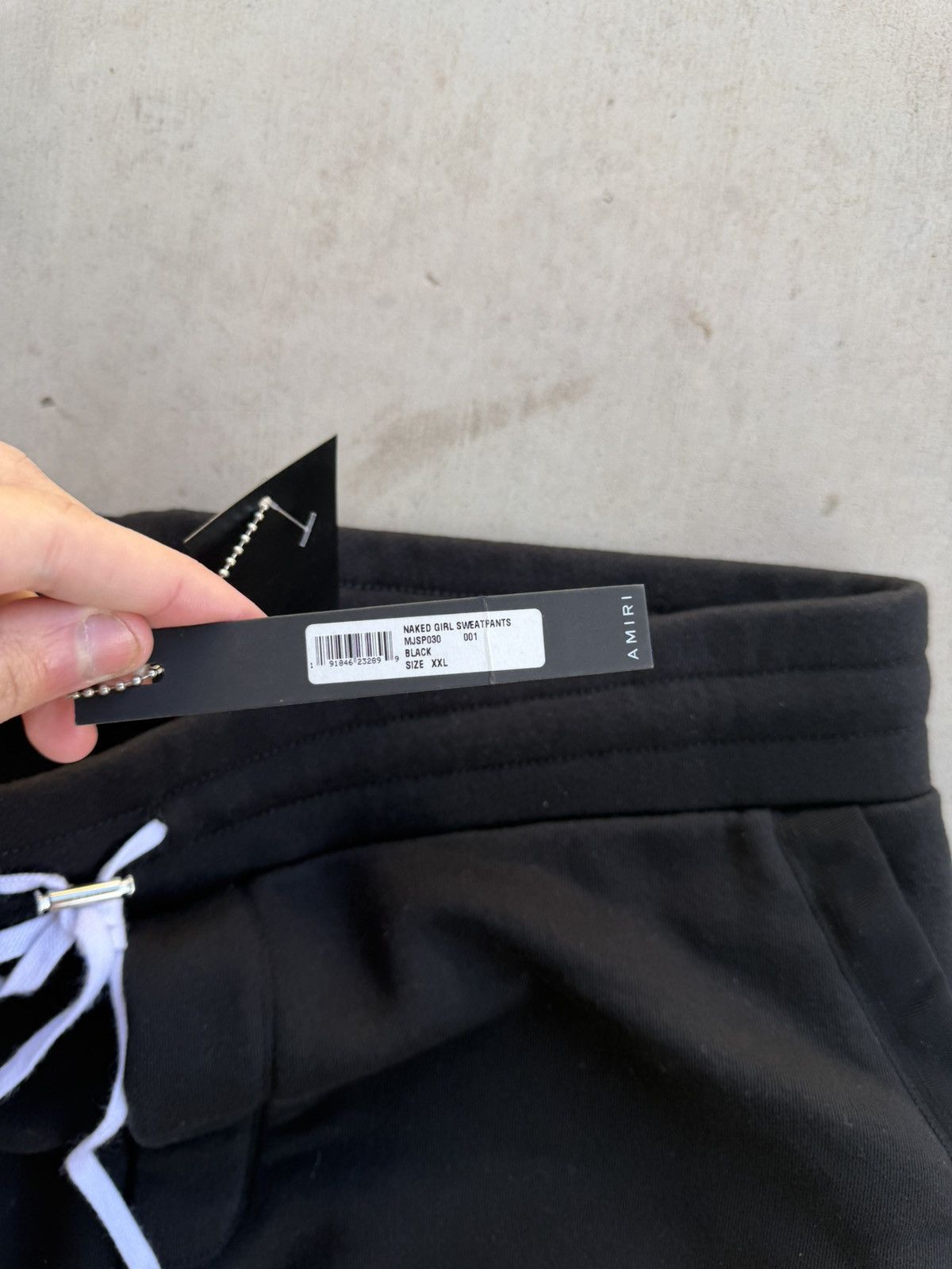 Amiri Amiri Naked Girl Sweatpants – Black (Size XXL) New With Tags Size US 38 / EU 54 - 6 Thumbnail