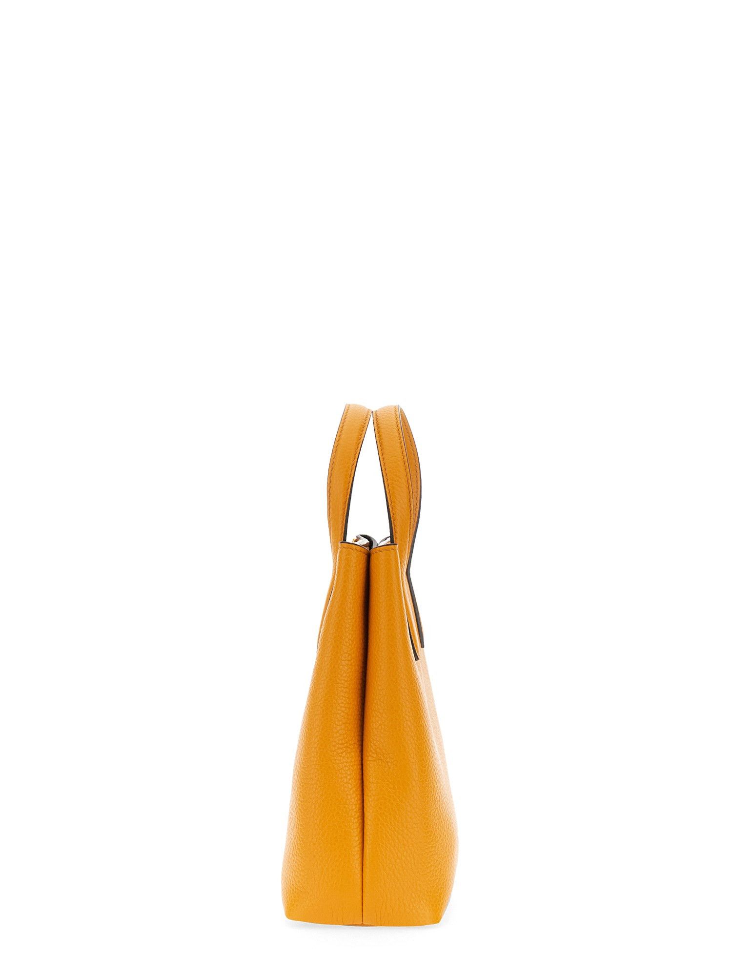 Salvatore Ferragamo o1s1rm0924 Size: OS / Gancini Mini Handbag in Orange Size ONE SIZE - 3 Thumbnail