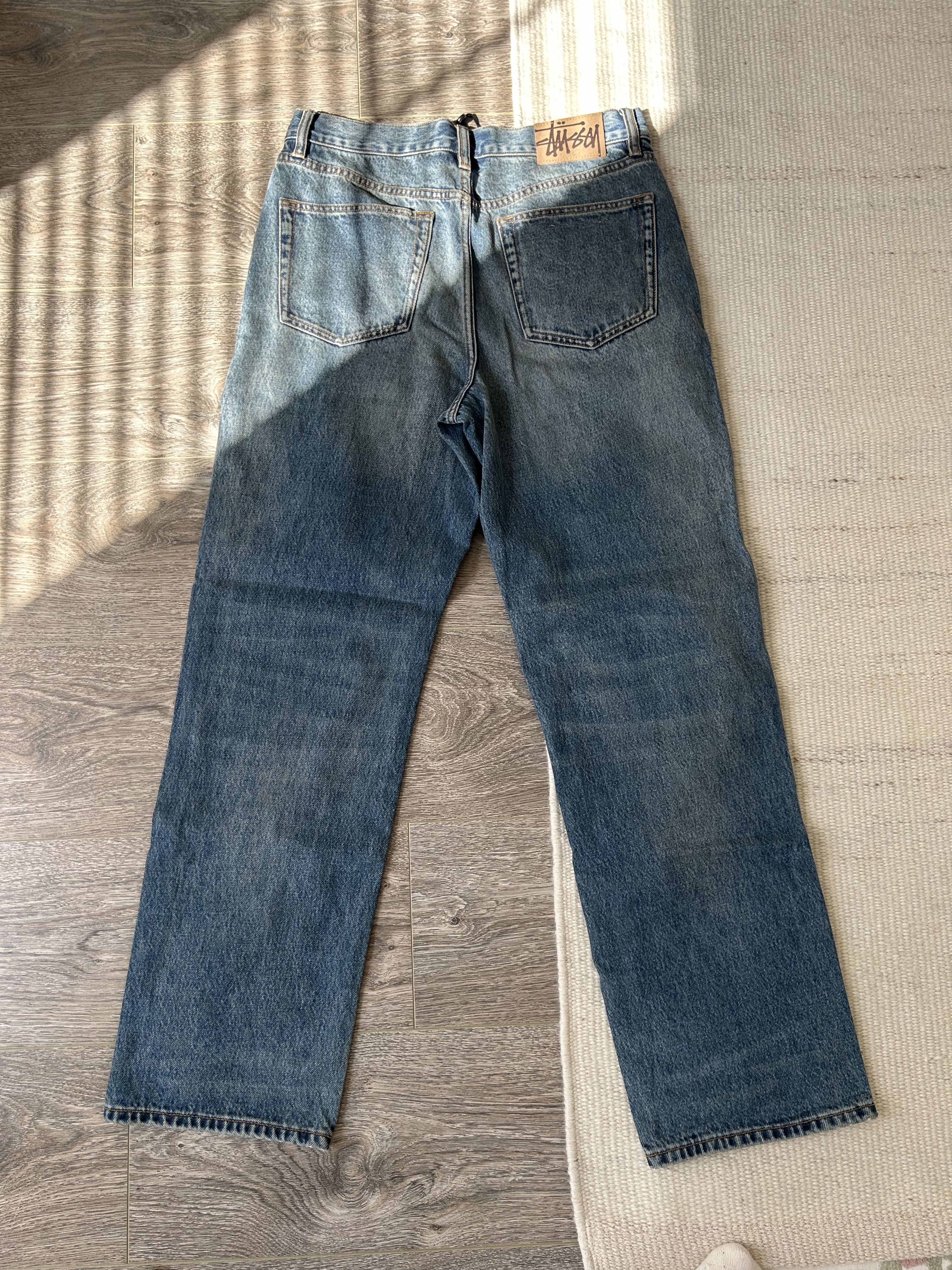 Stussy Stussy new classic jean denim - vintage mid wash Size US 30 / EU 46 - 14 Thumbnail