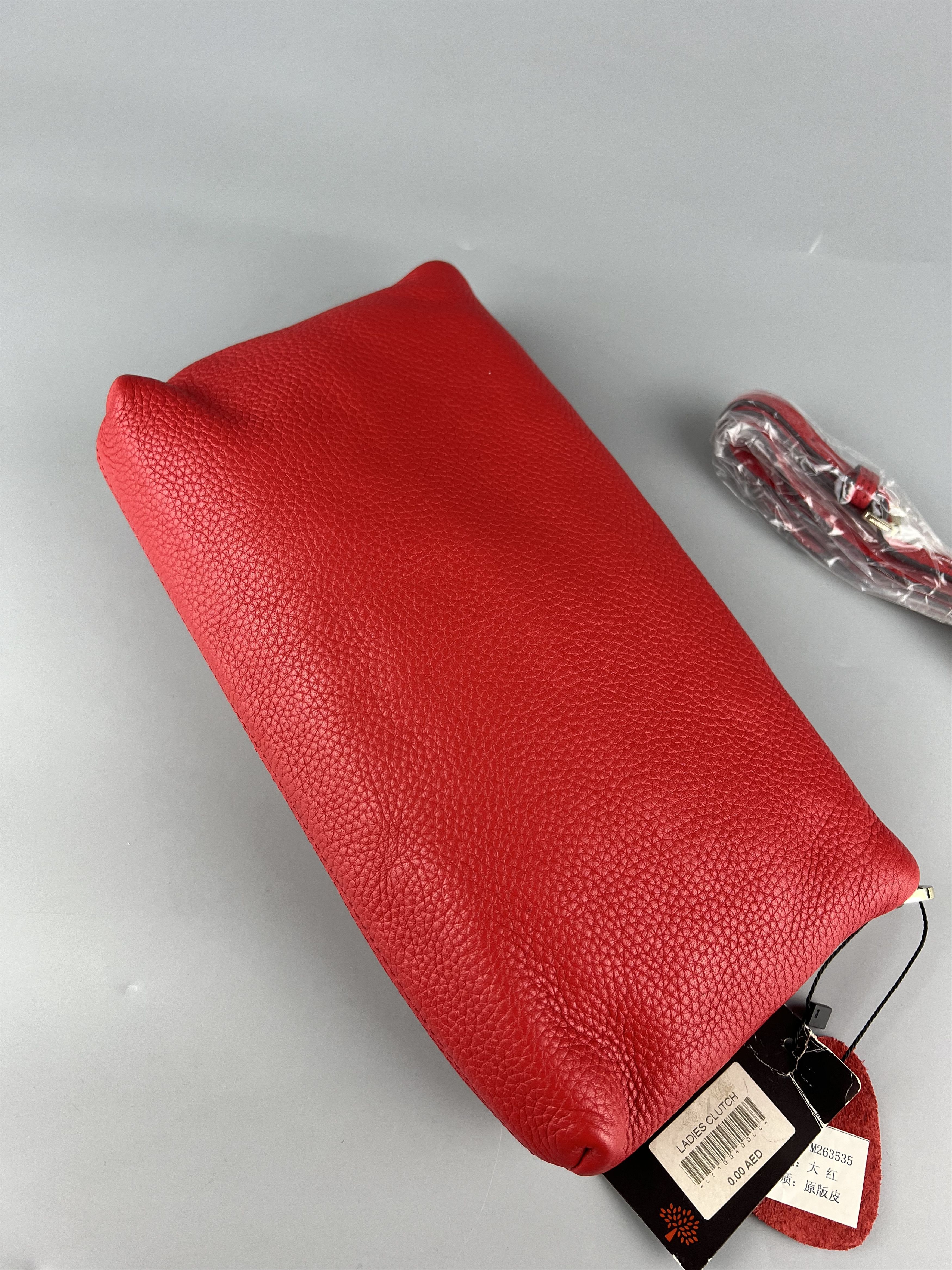 Mulberry Mulberry Red Leather Crossbody Bag Convertible Clutch Size ONE SIZE - 6 Thumbnail