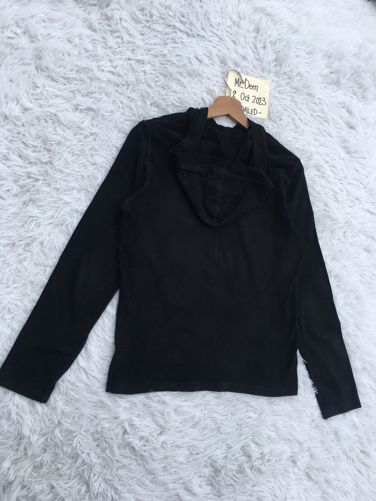 Jean Paul Gaultier Rare Vintage Jean Paul Gaultier Longsleeve Hoodie Shirt Size US S / EU 44-46 / 1 - 15 Thumbnail